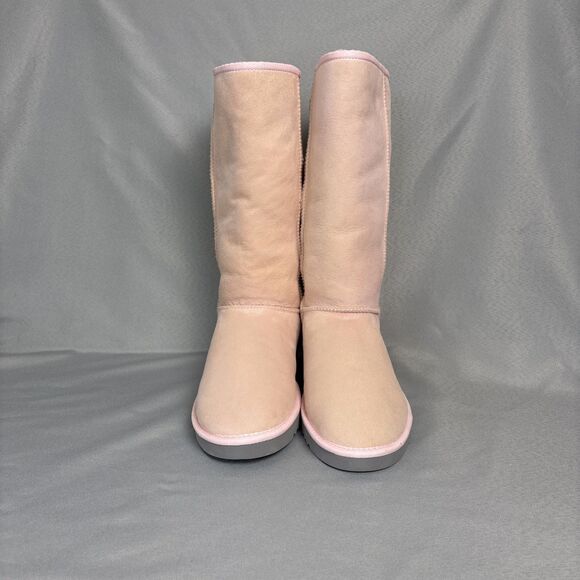 New UGG Classic Tall Sz 10 Baby Pink Collectors Grey Sole Retired EXTREMELY RARE - Picture 3 of 16